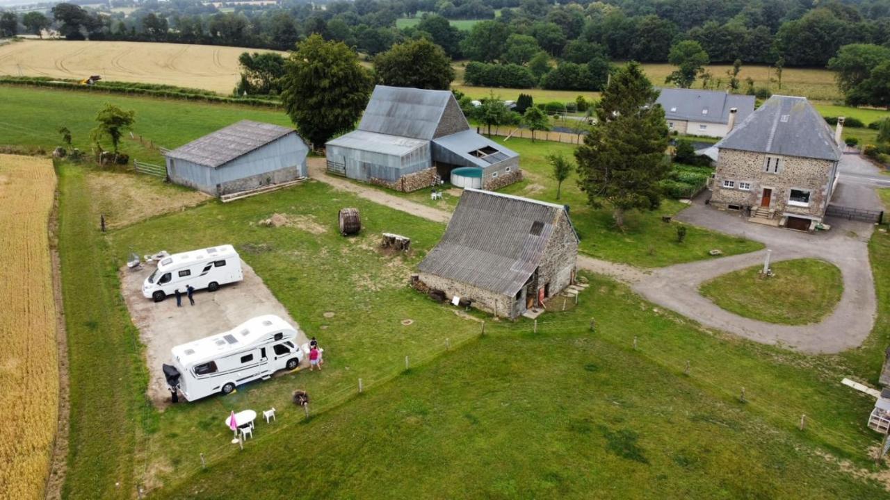La Billardiere Camping A La Ferme Le Menil-Ciboult Ngoại thất bức ảnh