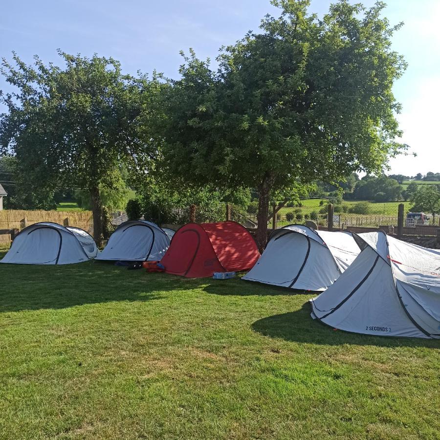 La Billardiere Camping A La Ferme Le Menil-Ciboult Ngoại thất bức ảnh