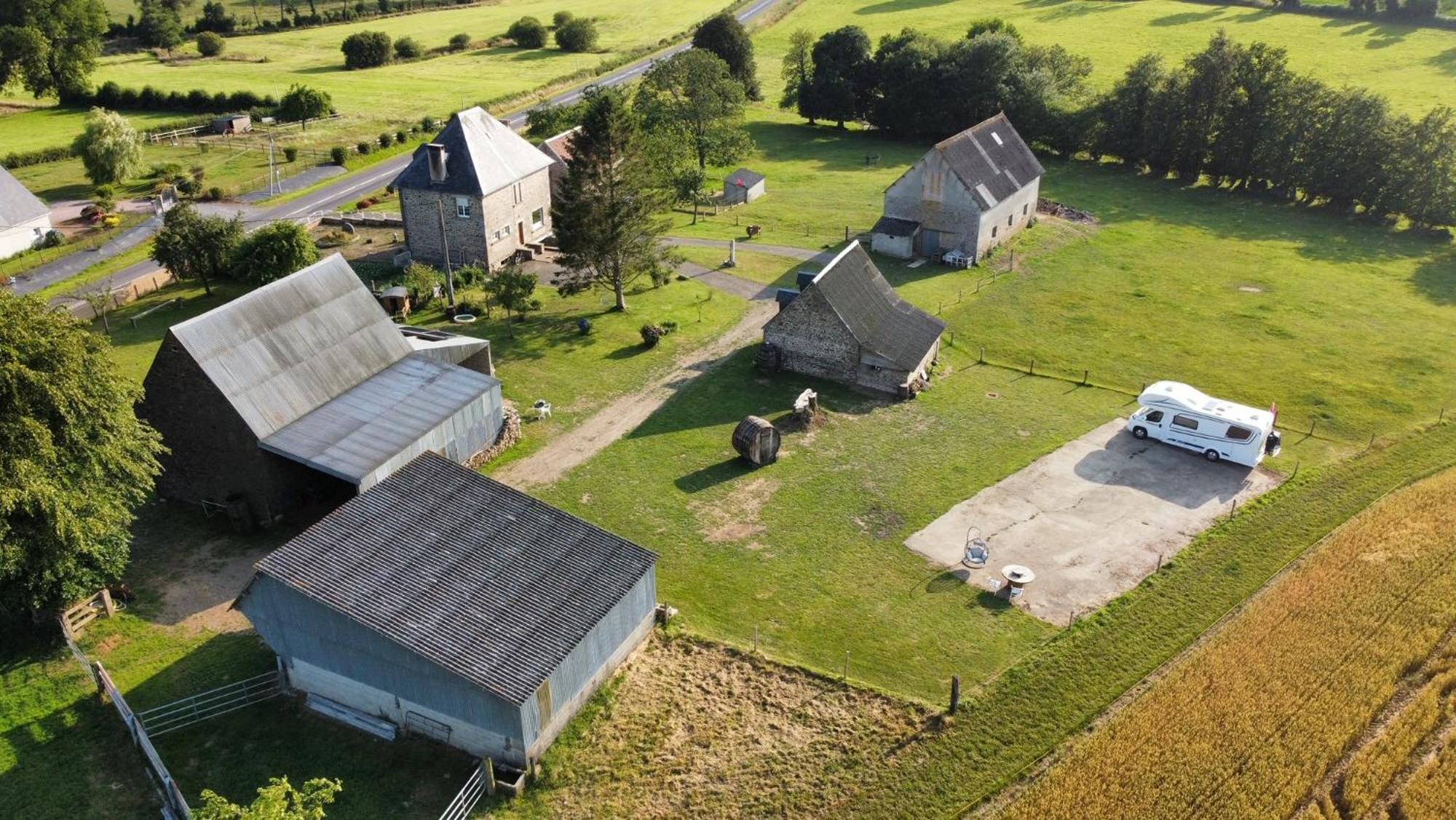 La Billardiere Camping A La Ferme Le Menil-Ciboult Ngoại thất bức ảnh