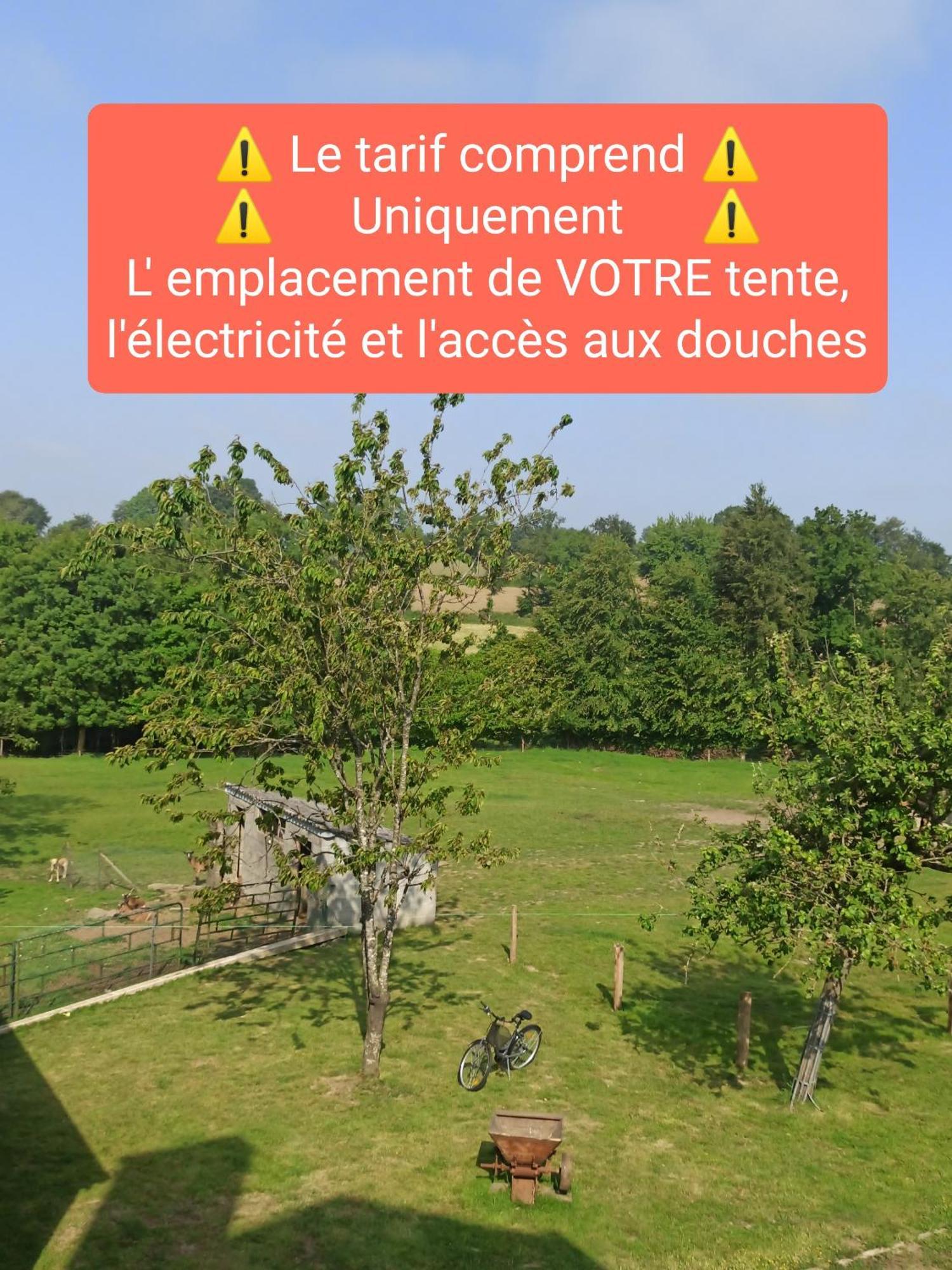 La Billardiere Camping A La Ferme Le Menil-Ciboult Ngoại thất bức ảnh