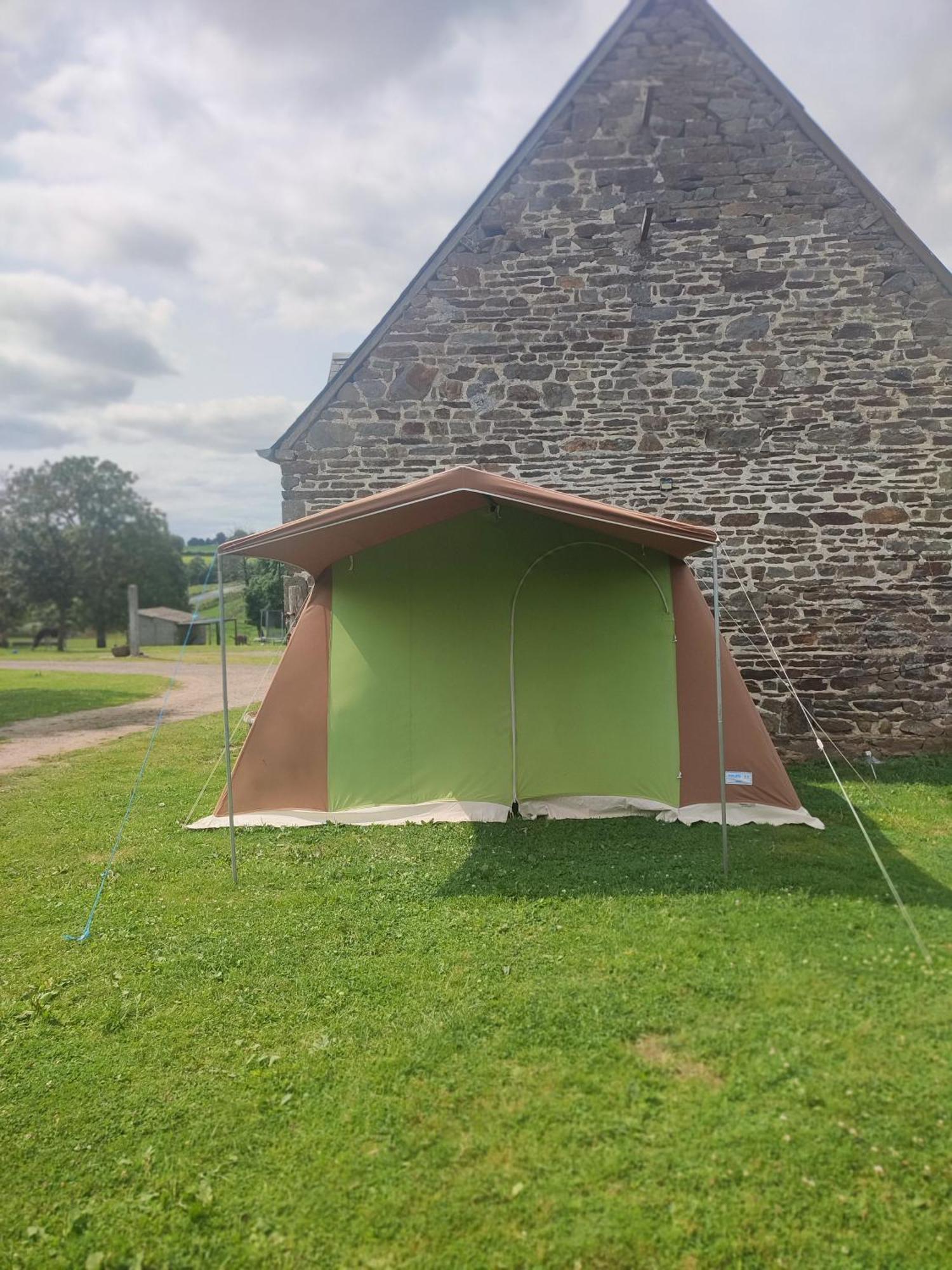 La Billardiere Camping A La Ferme Le Menil-Ciboult Ngoại thất bức ảnh