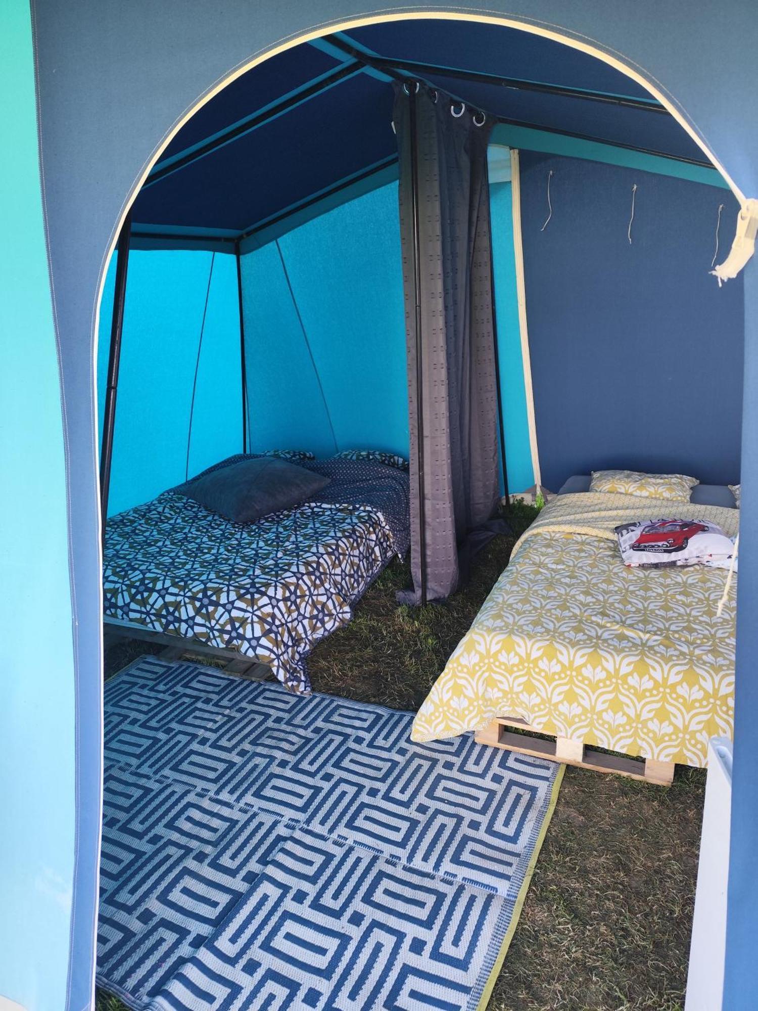 La Billardiere Camping A La Ferme Le Menil-Ciboult Ngoại thất bức ảnh